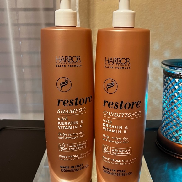 Harbor Natural Cosmetics Hair Restore Shampoo Conditioner By Hnc